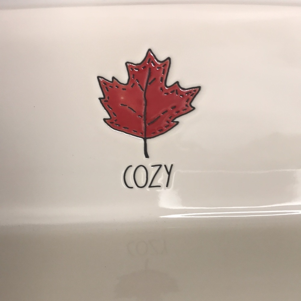 New Rae Dunn Loaf Pan “Cozy” - Picture 2 of 7